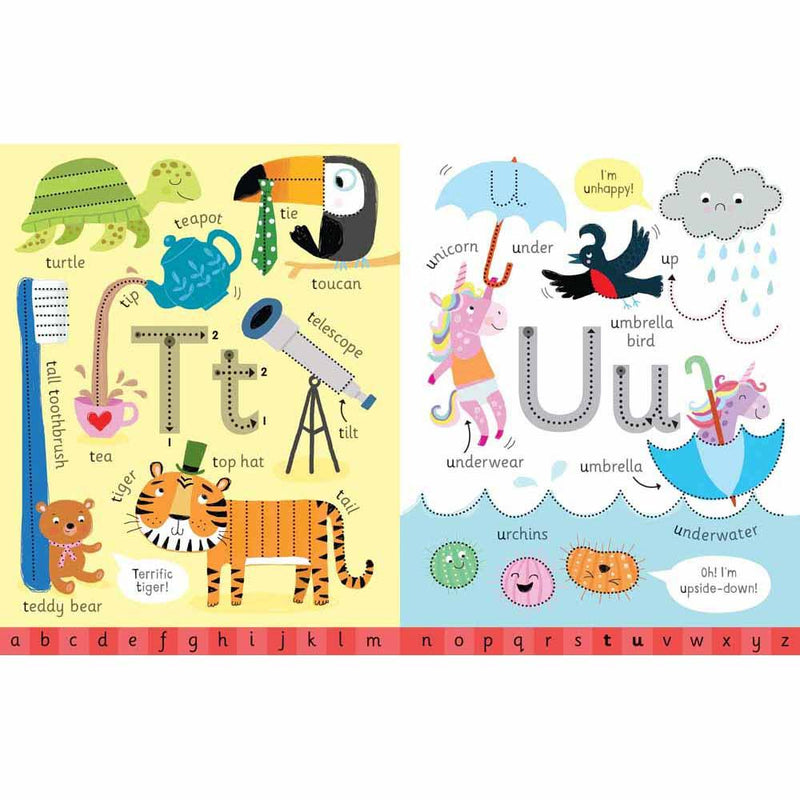 Early Years Wipe-Clean Alphabet (Age 3-5) Usborne