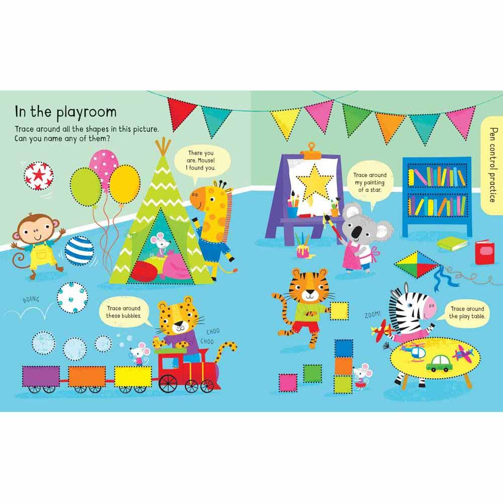 Early Years Wipe-Clean Ready for Writing (Age 3-5) Usborne
