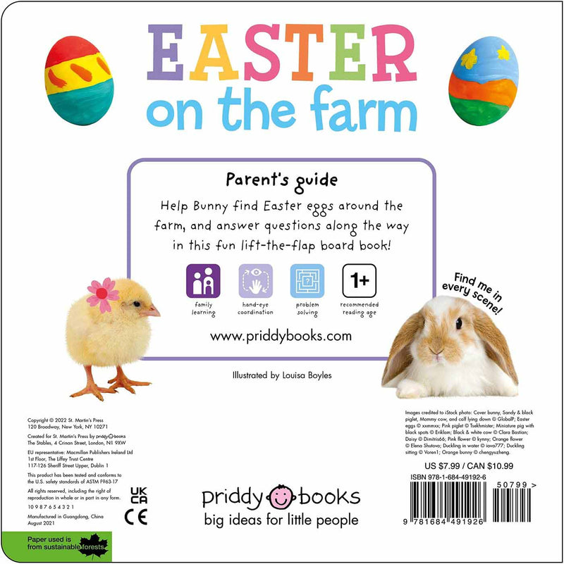 Easter on the Farm (Board Book) - 買書書 BuyBookBook