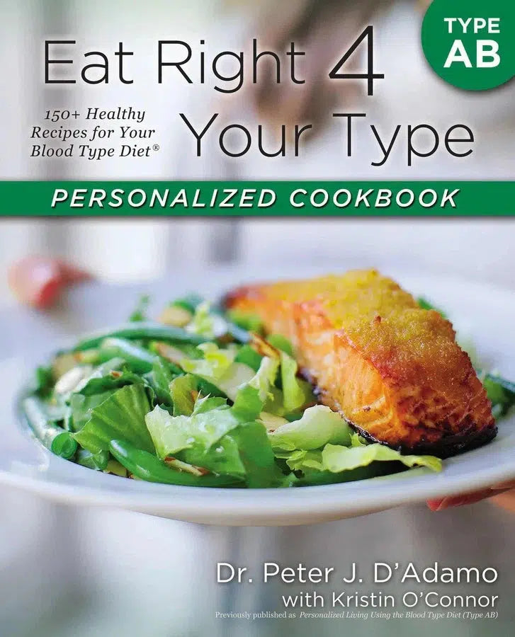 Eat Right 4 Your Type Personalized Cookbook Type AB-Cookery / food and drink / food writing-買書書 BuyBookBook