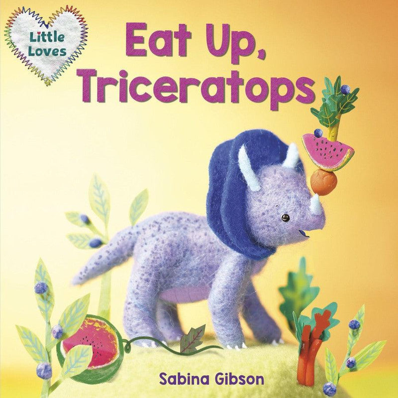 Eat Up, Triceratops (Little Loves)-Children’s / Teenage fiction: Nature and animal stories-買書書 BuyBookBook