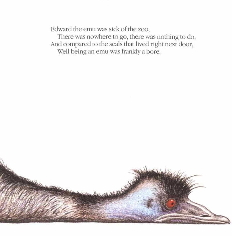 Edward the Emu (Sheena Knowles)-Fiction: 兒童繪本 Picture Books-買書書 BuyBookBook