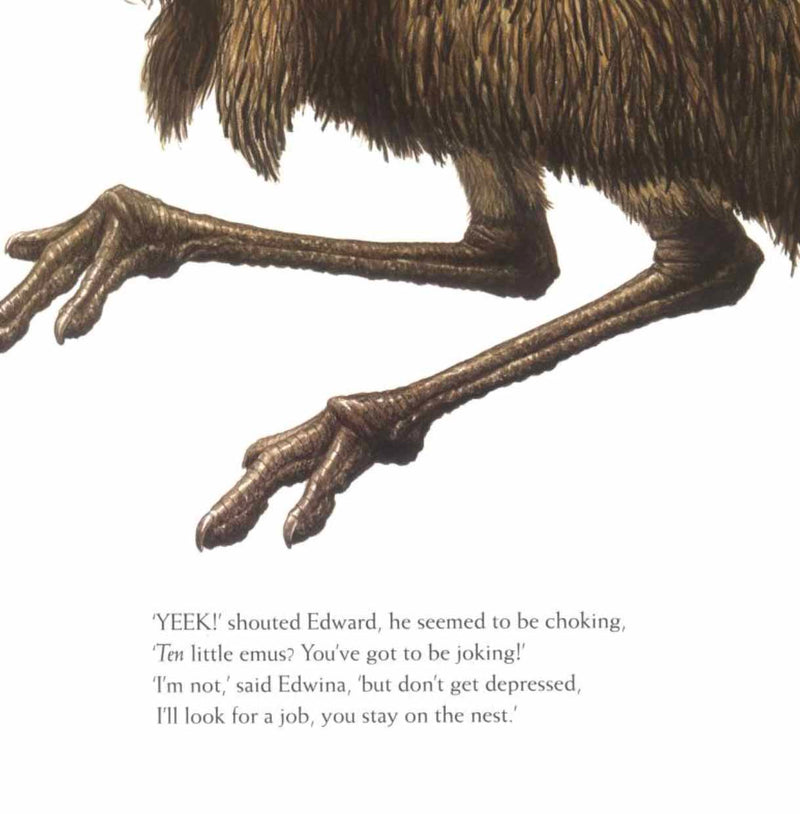 Edwina the Emu (Sheena Knowles)-Fiction: 兒童繪本 Picture Books-買書書 BuyBookBook