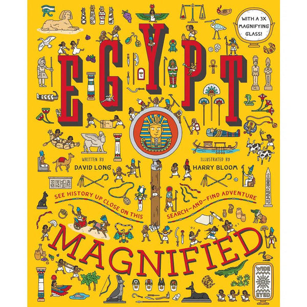 Egypt Magnified: With a 3x Magnifying Glass-Nonfiction: 歷史戰爭 History & War-買書書 BuyBookBook