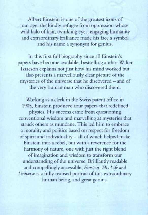 Einstein: His Life and Universe (Walter Isaacson)-Nonfiction: 人物傳記 Biography-買書書 BuyBookBook
