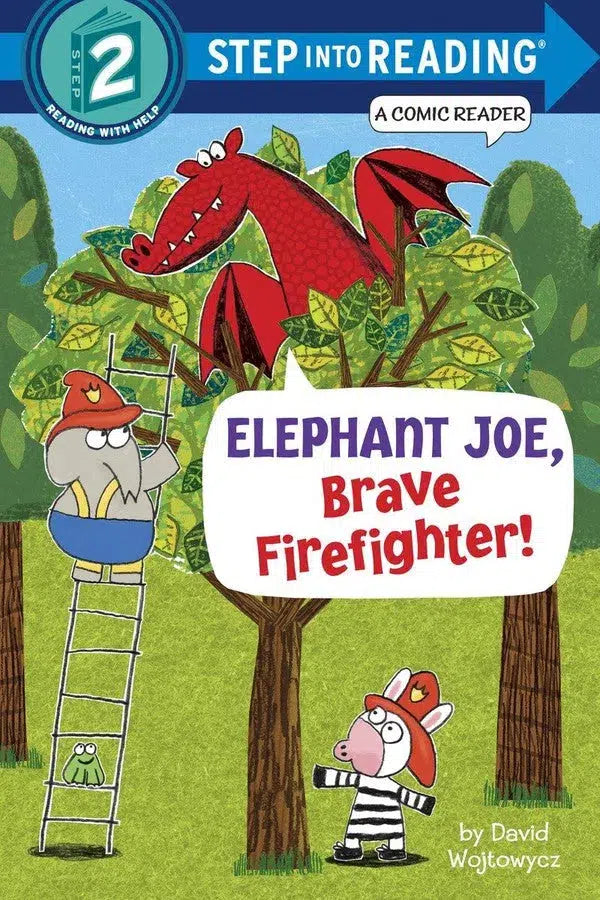 Elephant Joe, Brave Firefighter! (Step into Reading Comic Reader)-Children’s / Teenage fiction: Nature and animal stories-買書書 BuyBookBook