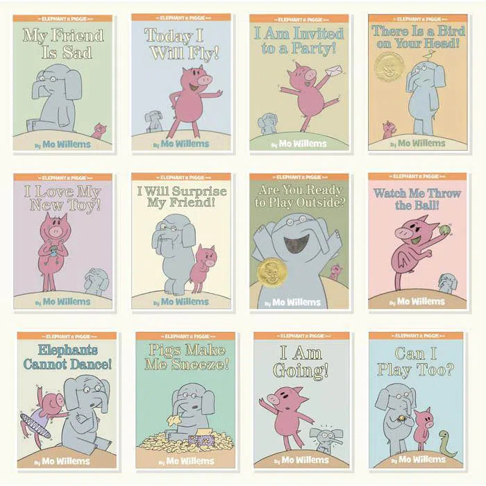 Elephant and Piggie The Complete Collection (25 Book) Elephant & Piggie (Mo Willems) Hachette US