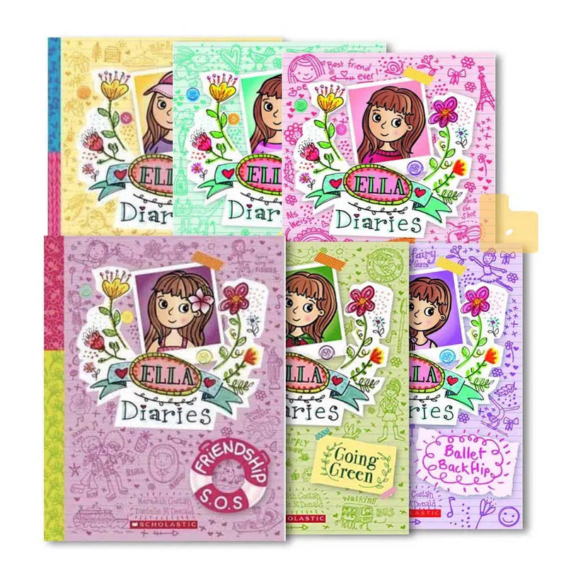 Ella Diaries 6 books Bundle - 買書書 BuyBookBook