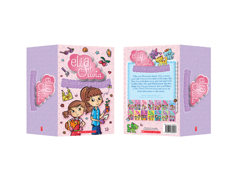 Ella and Olivia Mega Bundle-Fiction: 橋樑章節 Early Readers-買書書 BuyBookBook