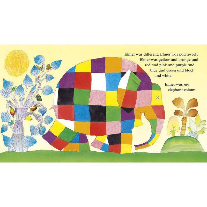 Elmer (30th Anniversary Edition) (Board Book) Walker UK