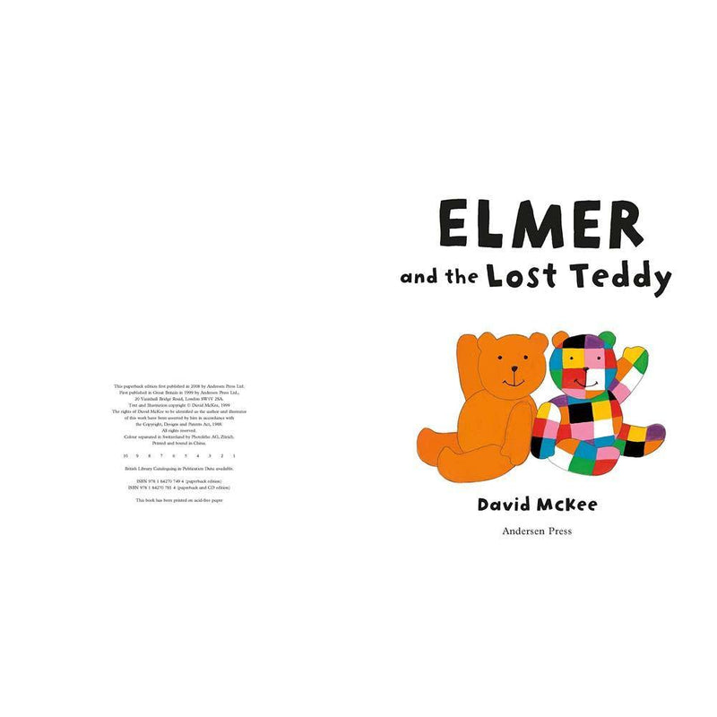 Elmer and the Lost Teddy (Paperback) Walker UK