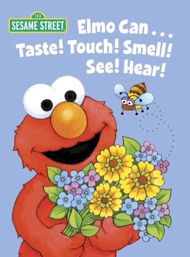 Elmo Can... Taste! Touch! Smell! See! Hear! (Sesame Street)-Children’s / Teenage fiction: General and modern fiction-買書書 BuyBookBook