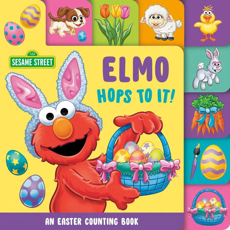 Elmo Hops to It! An Easter Counting Book (Sesame Street)-Children’s / Teenage fiction: General and modern fiction-買書書 BuyBookBook