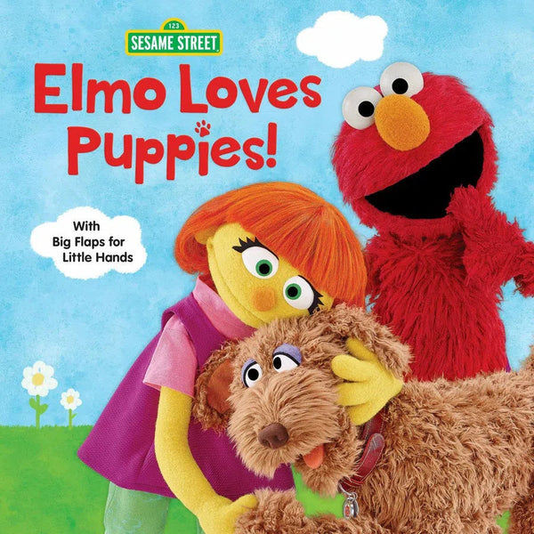 Elmo Loves Puppies! (Sesame Street)-Children’s / Teenage fiction: General and modern fiction-買書書 BuyBookBook