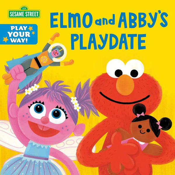 Elmo and Abby's Playdate (Sesame Street)-Children’s / Teenage fiction: General, modern and contemporary fiction-買書書 BuyBookBook