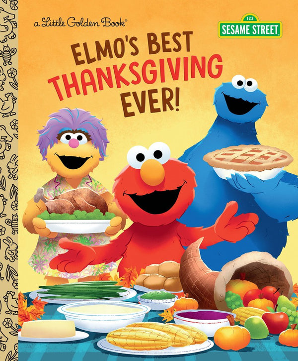 Elmo's Best Thanksgiving Ever! (Sesame Street)-Children’s / Teenage fiction: General and modern fiction-買書書 BuyBookBook