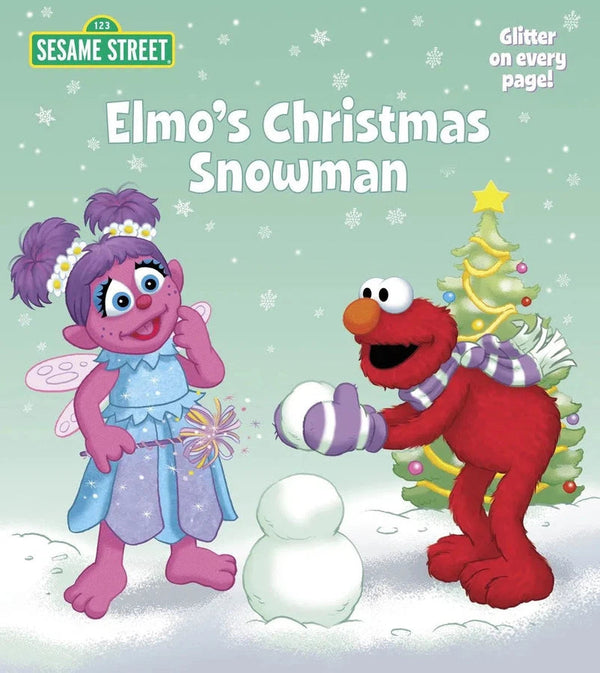 Elmo's Christmas Snowman (Sesame Street)-Children’s / Teenage fiction: General and modern fiction-買書書 BuyBookBook