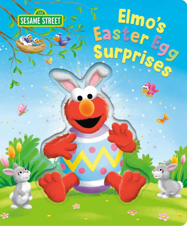 Elmo's Easter Egg Surprises (Sesame Street)-Children’s / Teenage fiction: General and modern fiction-買書書 BuyBookBook