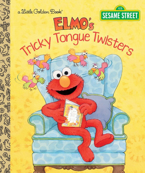 Elmo's Tricky Tongue Twisters (Sesame Street)-Children’s / Teenage fiction: Short stories and stories in verse-買書書 BuyBookBook