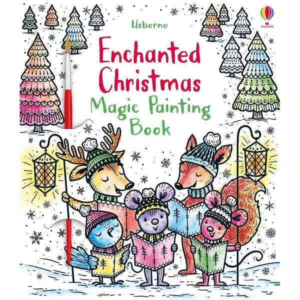 Enchanted Christmas Magic Painting Book Usborne
