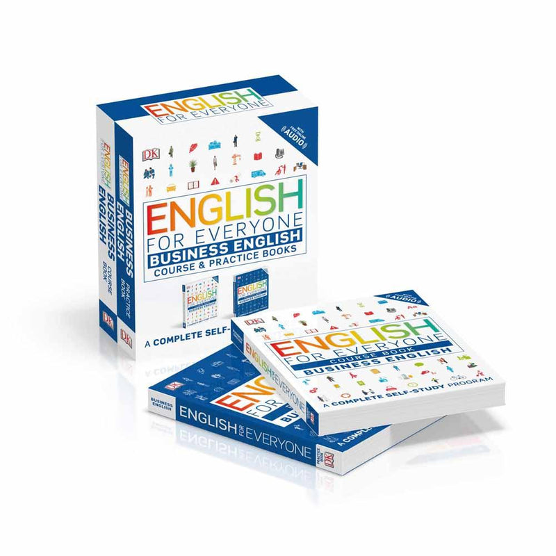 English for Everyone Slipcase Box Set (2 Books) (with Audio QR code) (Paperback) DK US