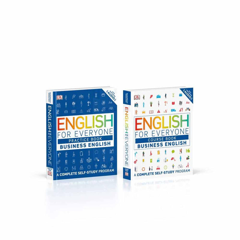 English for Everyone Slipcase Box Set (2 Books) (with Audio QR code) (Paperback) DK US