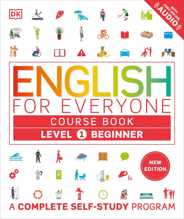 English for Everyone Course Book Level 1 Beginner-Language teaching and learning: second or additional languages-買書書 BuyBookBook