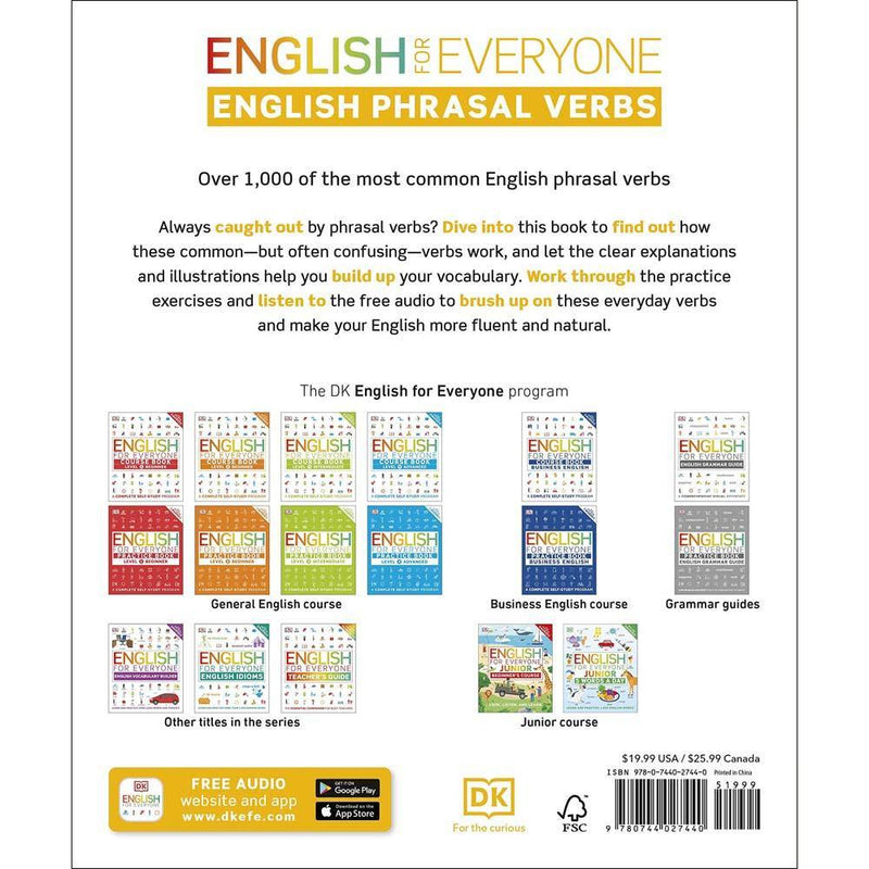 English for Everyone - Phrasal Verbs (with Audio QR Code) (Paperback)(US) DK US