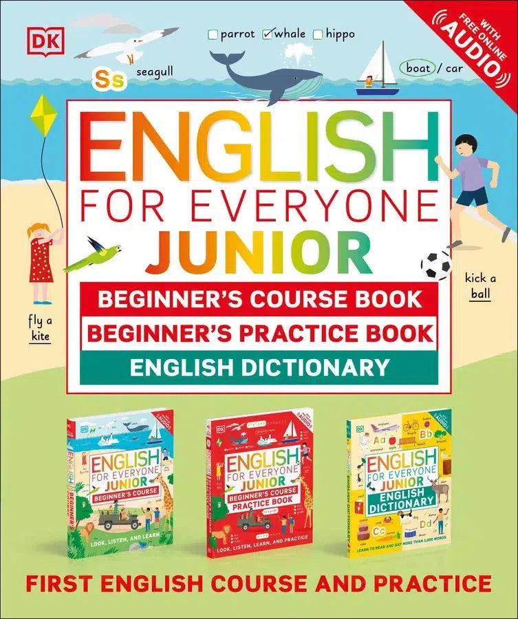 English for Everyone Junior Beginner's Course Boxset-Educational: Modern (non-native or second) languages-買書書 BuyBookBook