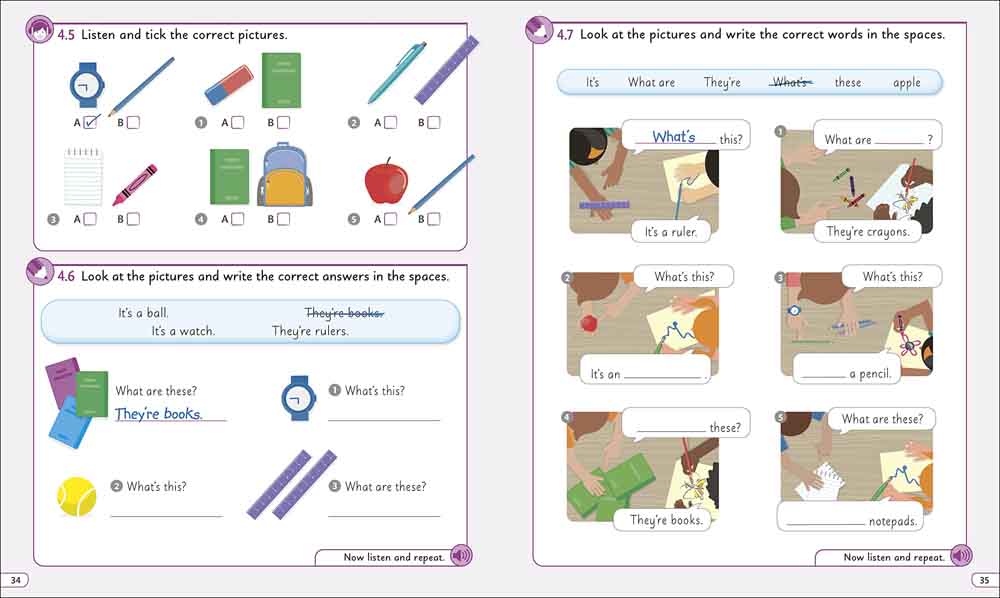 English for Everyone Junior Beginner's Practice Book - 買書書 BuyBookBook