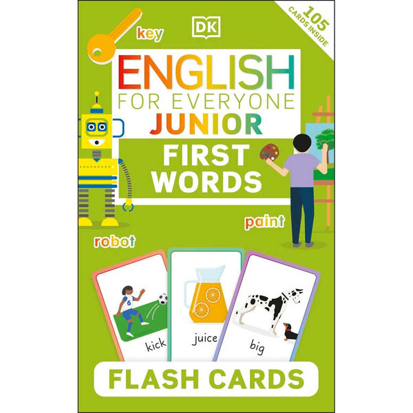 English for Everyone Junior First Words Flash Cards-Activity: 學習補充 Learning & Supplemental-買書書 BuyBookBook