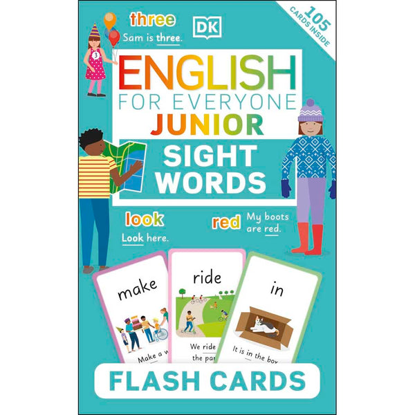 English for Everyone Junior Sight Words Flash Cards-Activity: 學習補充 Learning & Supplemental-買書書 BuyBookBook