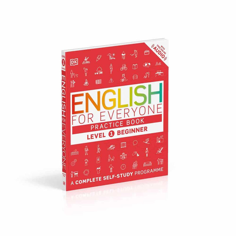 English for Everyone Practice Book Level 1 Beginner-Language teaching and learning material and coursework-買書書 BuyBookBook