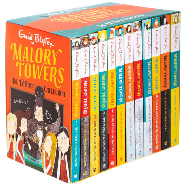 Enid Blyton's Malory Towers Collection (12 book)-Fiction: 經典傳統 Classic & Traditional-買書書 BuyBookBook