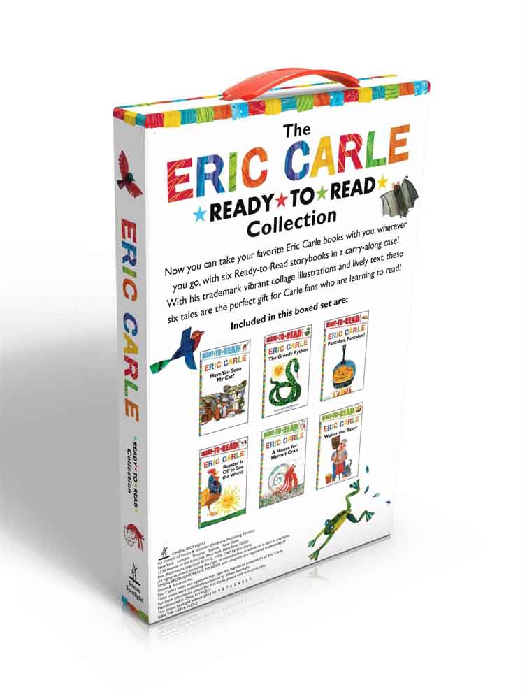 Eric Carle Ready-To-Read Collection Boxed Set, The (6 Books)-Fiction: 兒童繪本 Picture Books-買書書 BuyBookBook