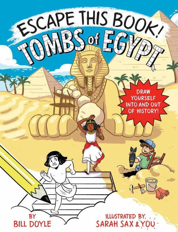 Escape This Book! Tombs of Egypt-Children’s / Teenage fiction: Action and adventure stories-買書書 BuyBookBook