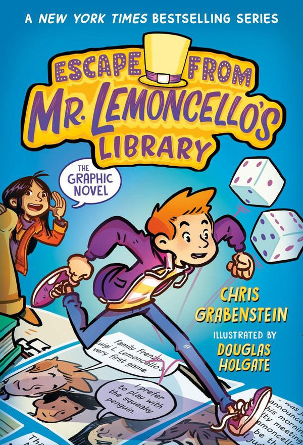 Escape from Mr. Lemoncello's Library: The Graphic Novel-Children’s / Teenage fiction: Action and adventure stories-買書書 BuyBookBook