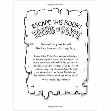 Escape This Book! Tombs of Egypt PRHUS