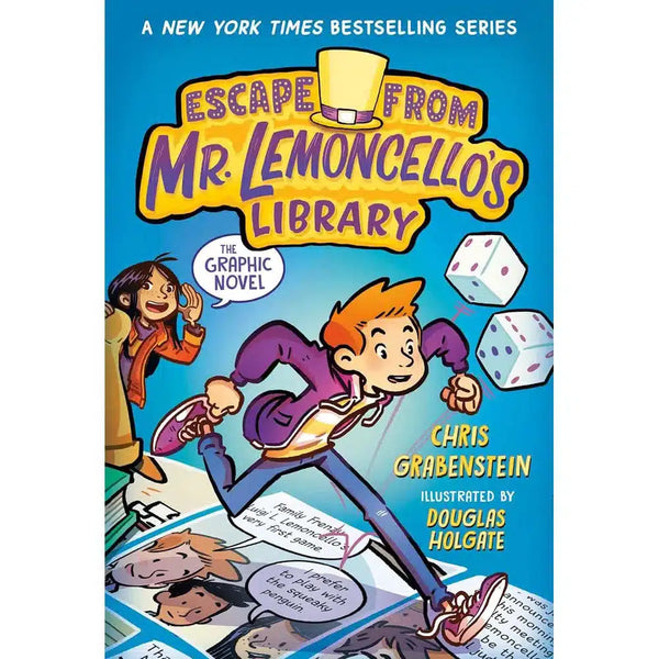 Escape from Mr. Lemoncello's Library (The Graphic Novel) (Chris Grabenstein)-Fiction: 偵探懸疑 Detective & Mystery-買書書 BuyBookBook