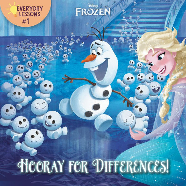 Everyday Lessons #1: Hooray for Differences! (Disney Frozen)-Children’s / Teenage fiction: General and modern fiction-買書書 BuyBookBook