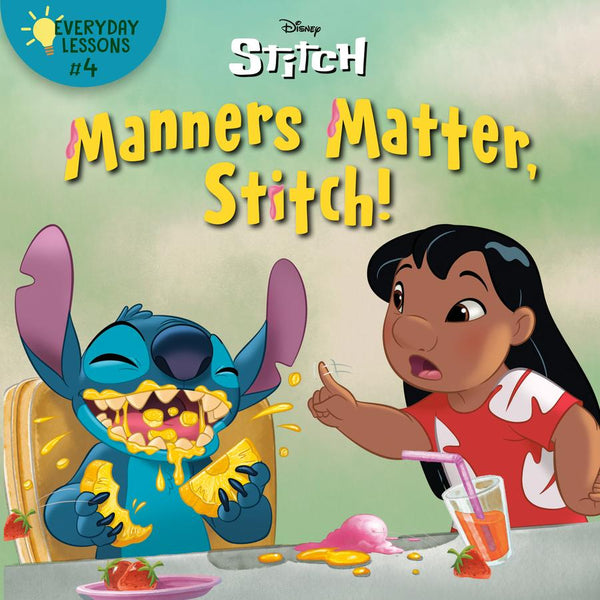 Everyday Lessons #4: Manners Matter, Stitch! (Disney Stitch)-Children’s / Teenage fiction: General and modern fiction-買書書 BuyBookBook