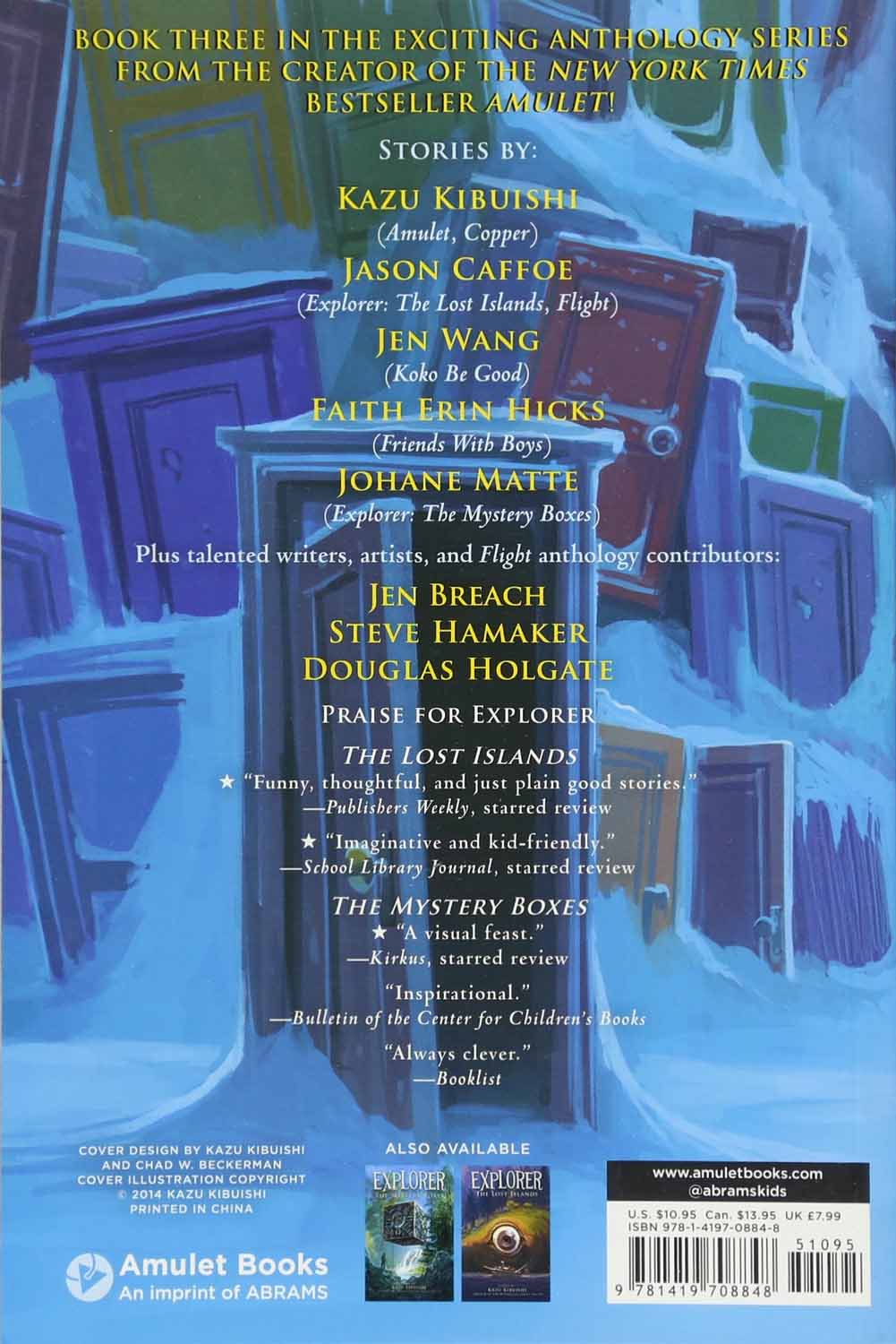 Explorer, The #03 The Hidden Doors (Kazu Kibuishi) - 買書書 BuyBookBook