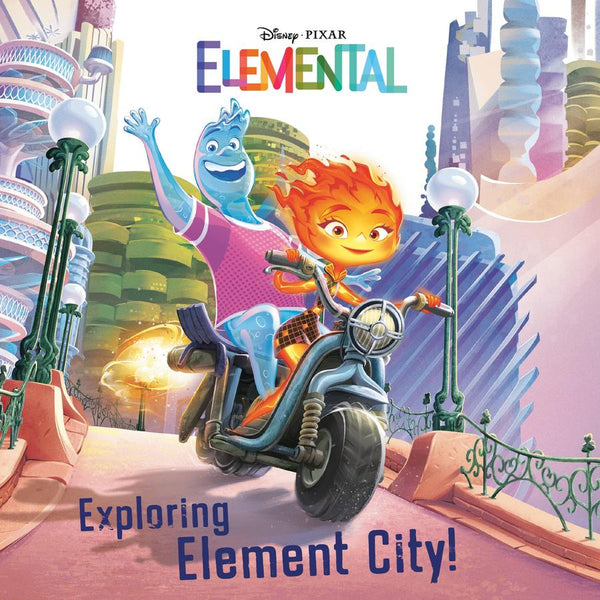 Exploring Element City! (Disney/Pixar Elemental)-Children’s / Teenage fiction: General and modern fiction-買書書 BuyBookBook