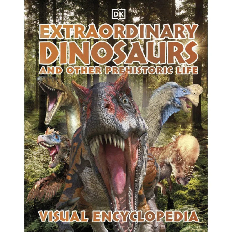 Extraordinary Dinosaurs and Other Prehistoric Life Visual Encyclopedia-Nonfiction: 動物植物 Animal & Plant-買書書 BuyBookBook