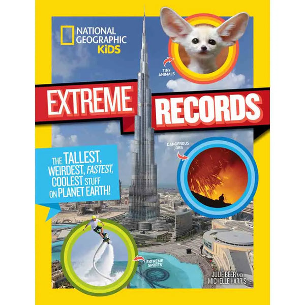 Extreme Records (National Geographic Kids) - 買書書 BuyBookBook