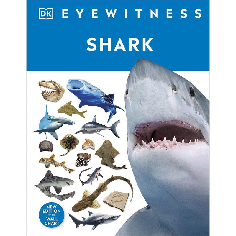 DK Eyewitness Shark (New Edition)-Nonfiction: 動物植物 Animal & Plant-買書書 BuyBookBook