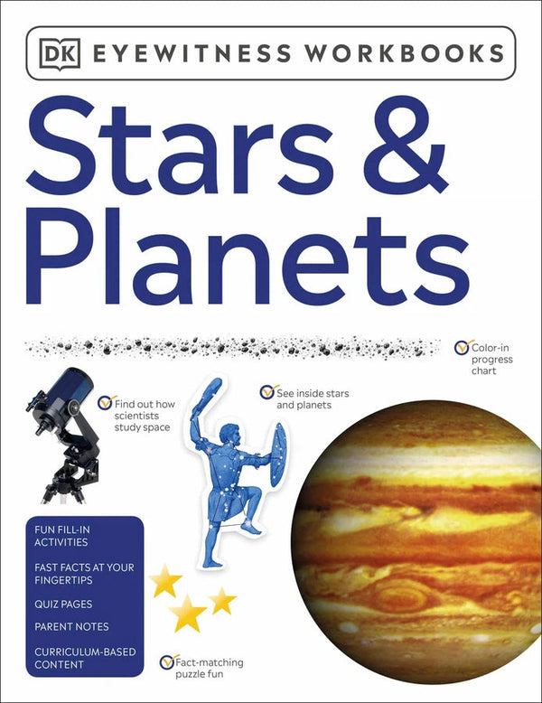 Eyewitness Workbooks Stars & Planets-Children’s / Teenage general interest: Nature and animals-買書書 BuyBookBook