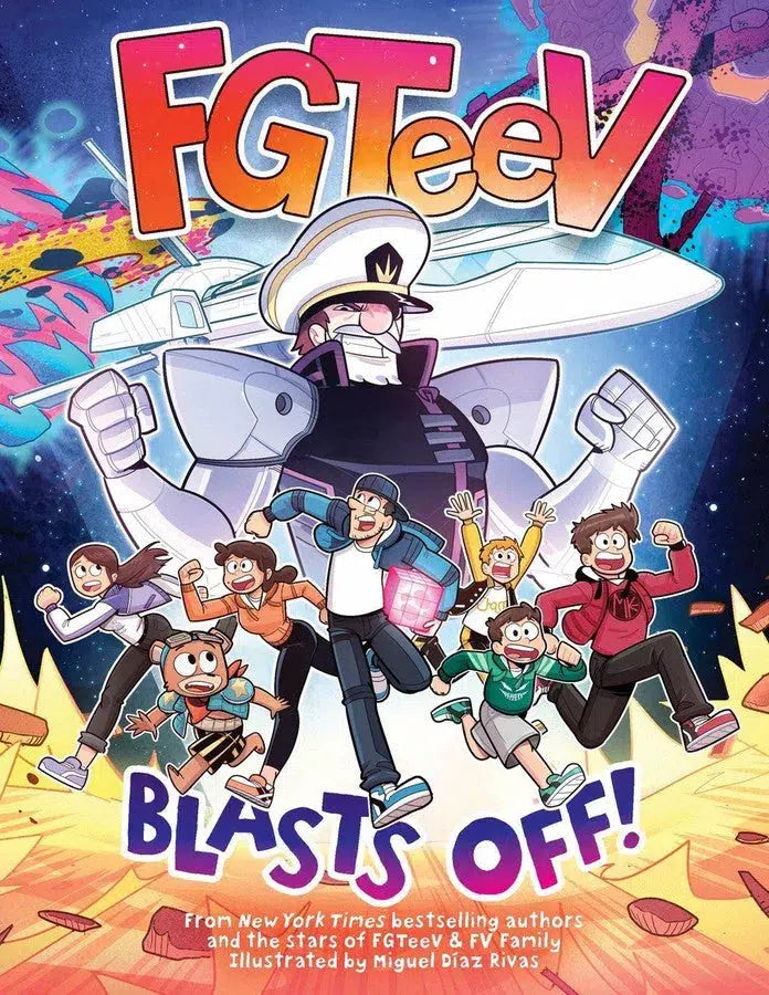 FGTeeV: Blasts Off!-Graphic novel / Comic book / Manga: genres-買書書 BuyBookBook