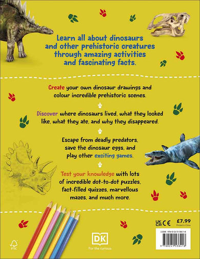 Fact-Packed Activity Book, The - Dinosaurs - 買書書 BuyBookBook