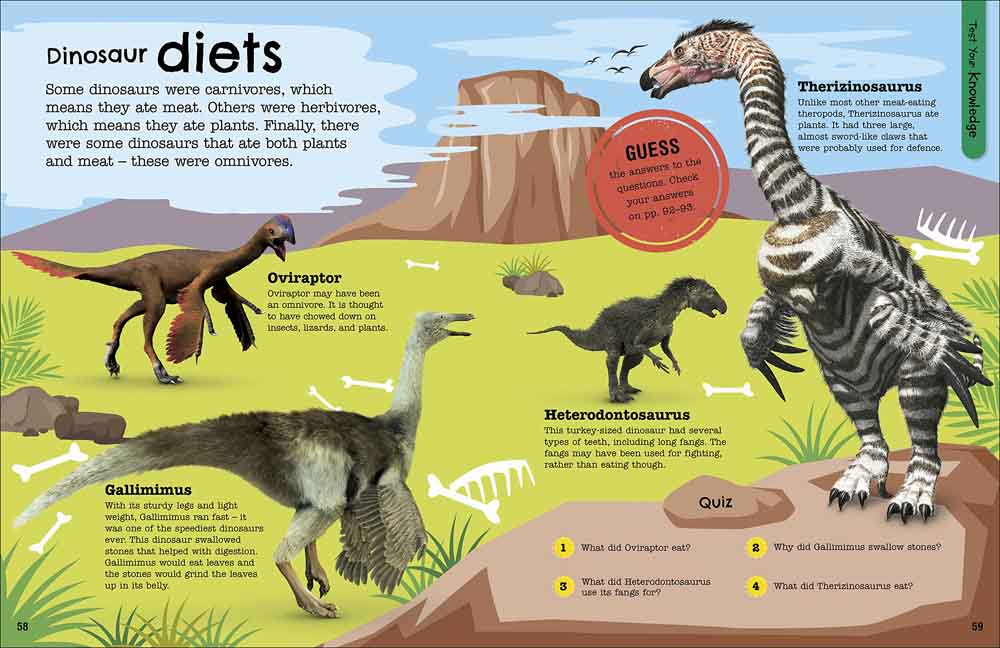 Fact-Packed Activity Book, The - Dinosaurs - 買書書 BuyBookBook